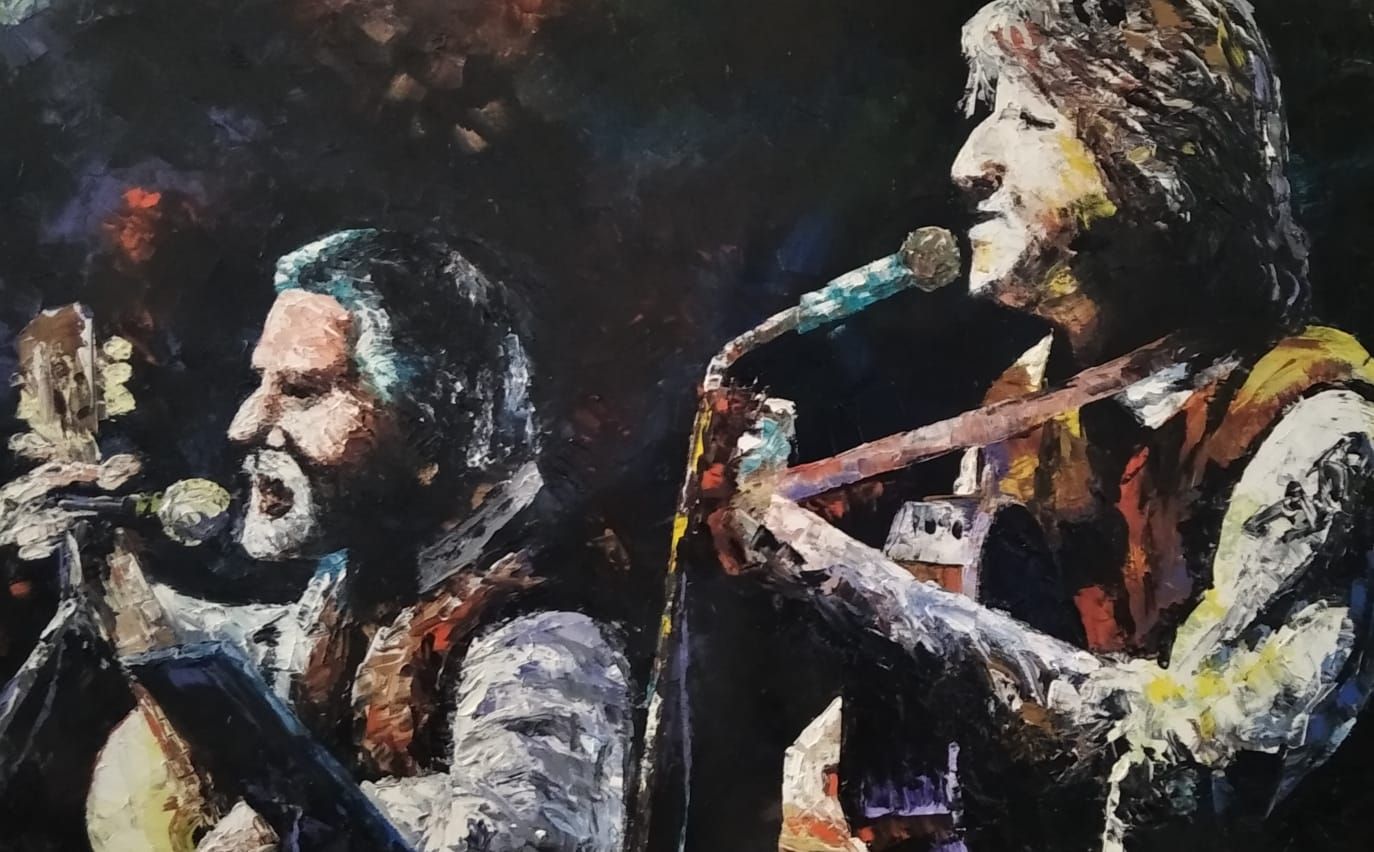 Los Orilleros retrato por Gerardo Barbano